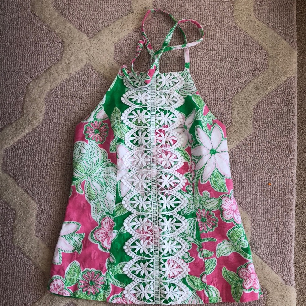 Lilly Pulitzer halter top sz 2